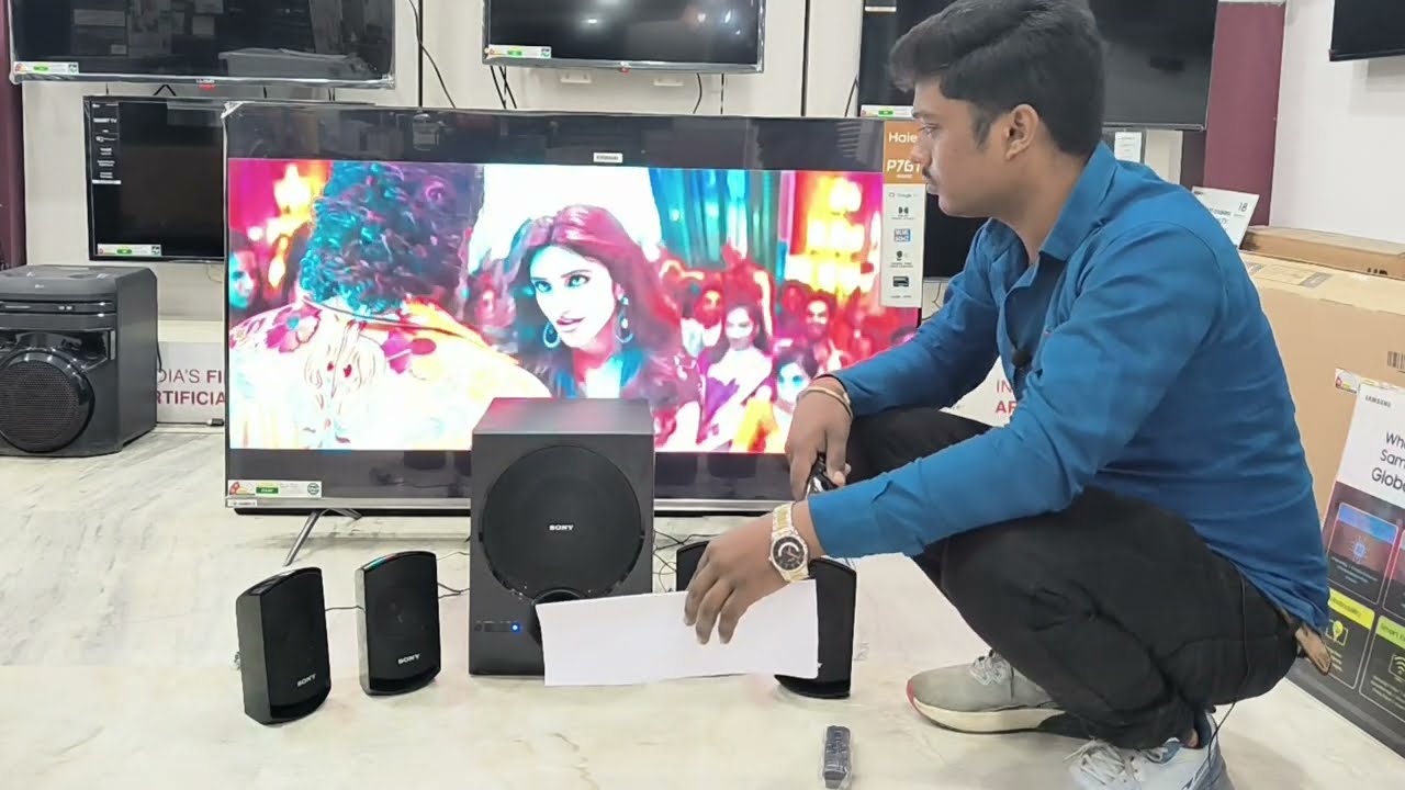 SONY का सबसे🔥 अधिक bass और seals होने वाला HOME THEATRE // sony sa-d40 unboxing #sonysoundbar  #d40