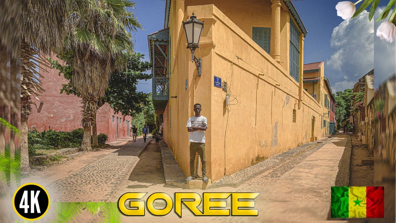 ÎLE DE GOREE  4K: JE FAIS LE TOUR DE  L'ÎLE DE GOREE  EN 16 MIN 🇸🇳 (VLOG)