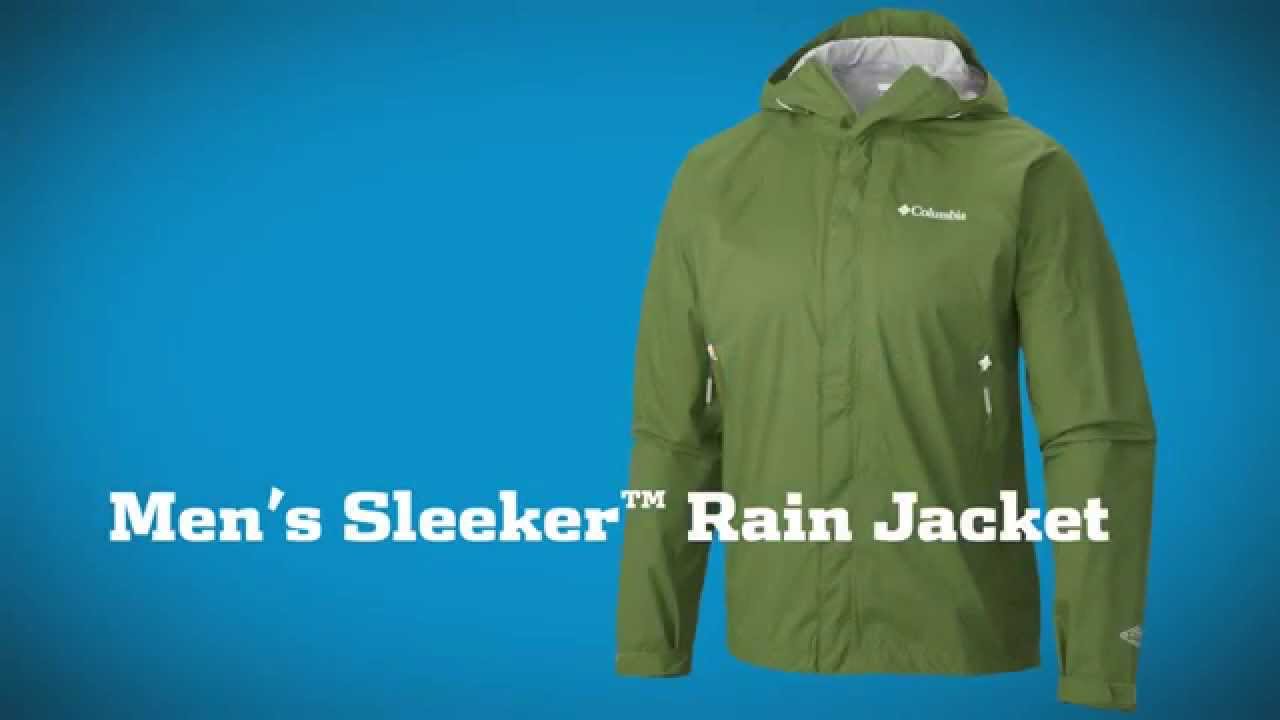 Men’s Sleeker™ Rain Jacket | Columbia Sportswear