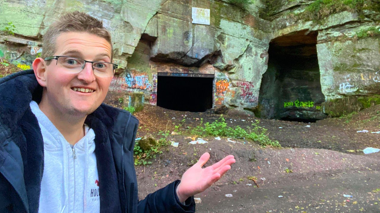 Exploring The Beech Caves In Staffordshire - HUGE Man Made Caves!