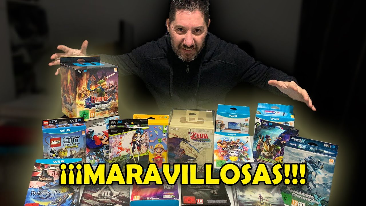 Hazte con todas!!! MARAVILLOSAS ediciones especiales de NINTENDO WIIU!!!