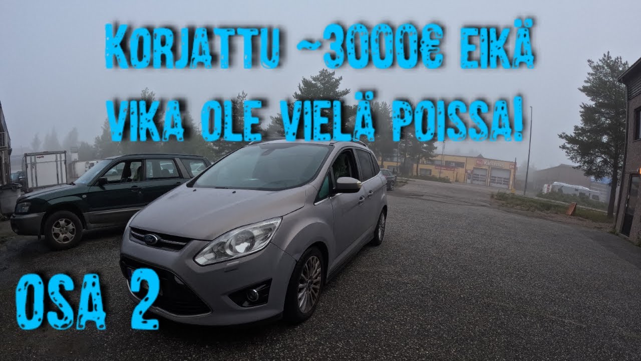 Ford C-maxia korjattu ~3000€ eikä vikaa vielä tiedossa. Osa 2. Diagnoosin jatko ja korjaus.