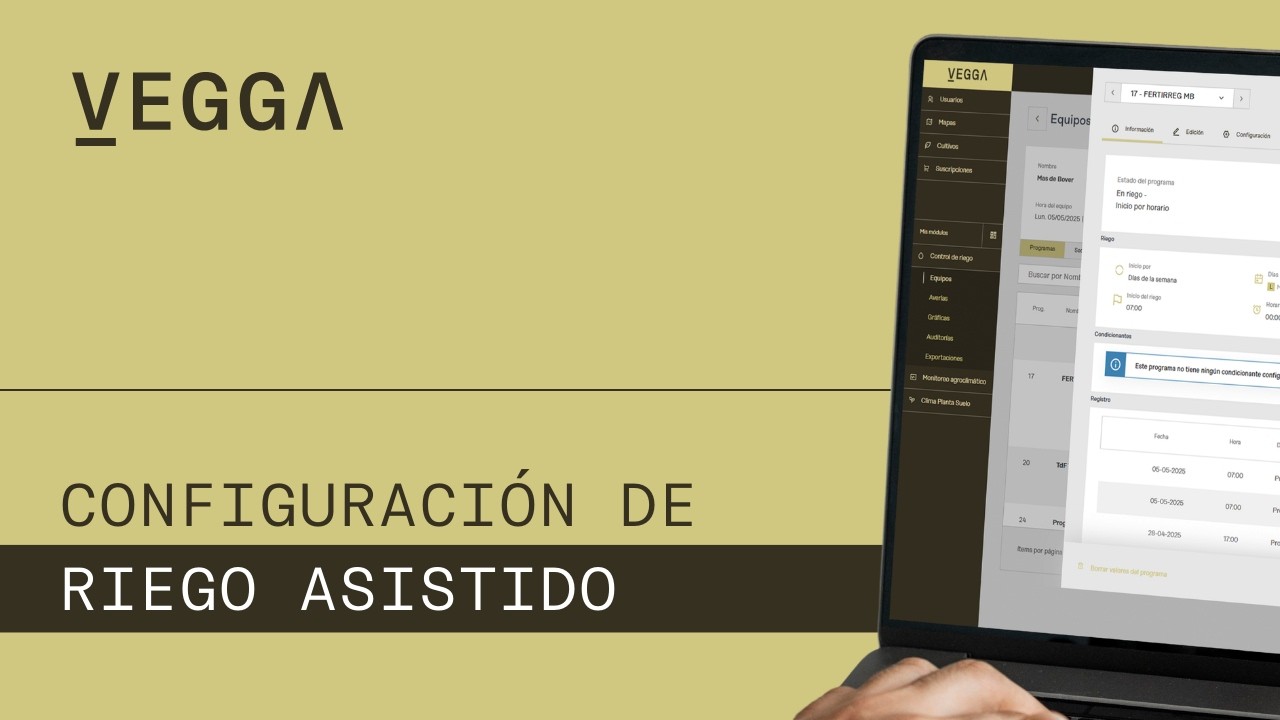 Módulo | Configuración de Riego Asistido