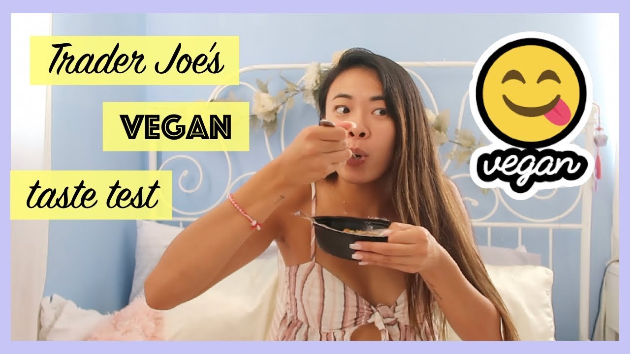 VEGAN TASTE TEST FROM TRADER JOES (updated)