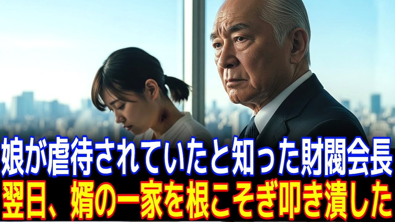 娘が虐待されていたと知った財閥会長, 翌日、婿の一家を根こそぎ叩き潰した