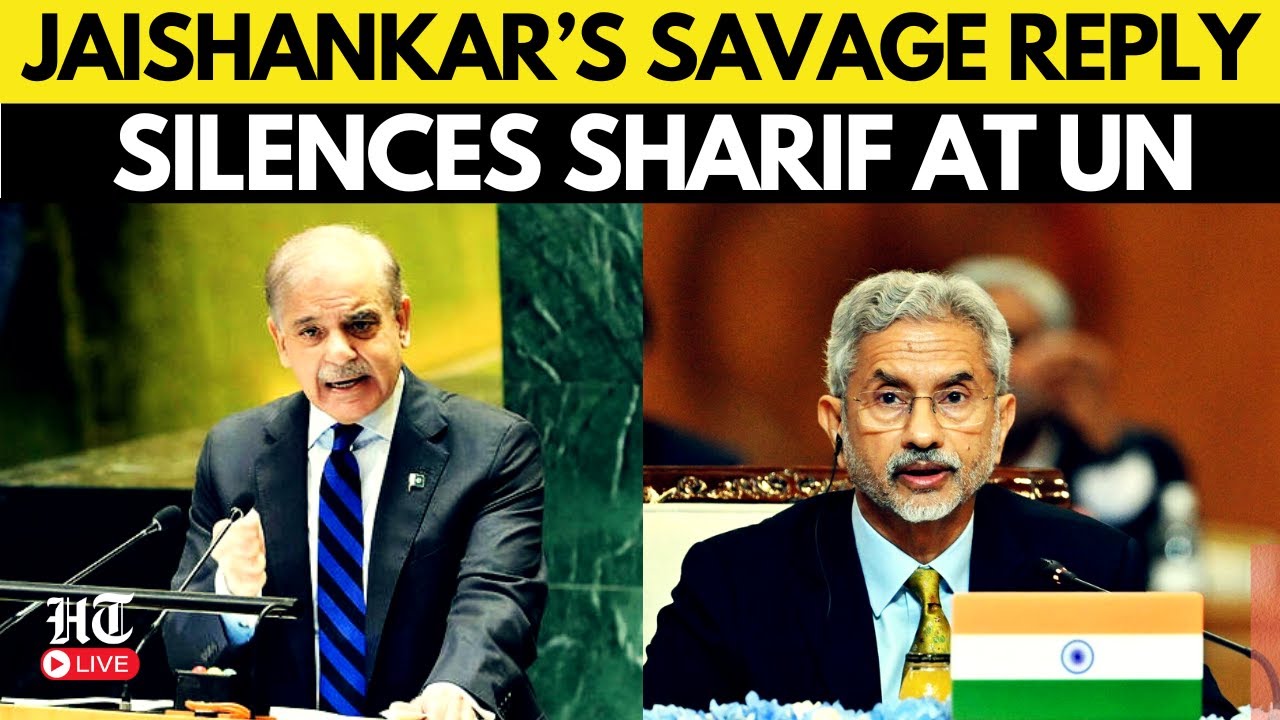 UNGA LIVE: India’s Jaishankar Rips Apart Shehbaz Sharif’s Absurd UN Speech | Pakistan | Pahalgam