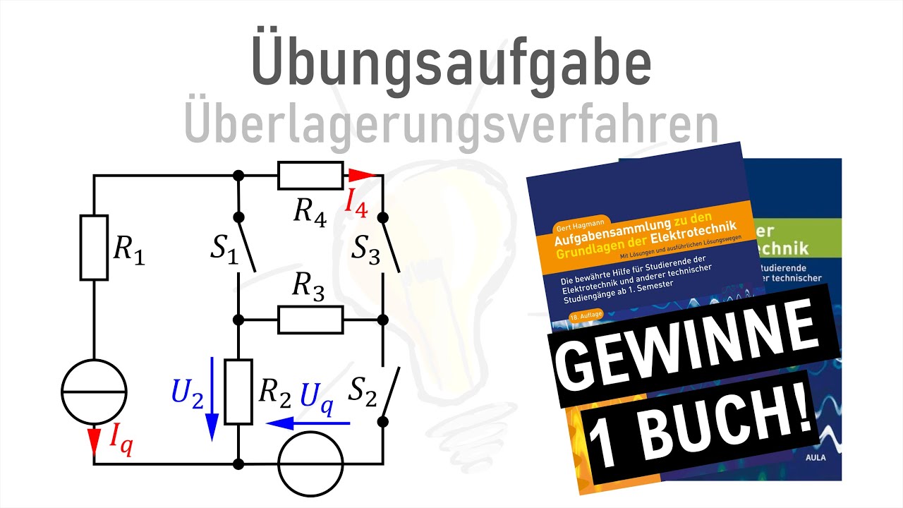Übungsaufgabe 4 Überlagerungsverfahren (+BUCHVERLOSUNG)