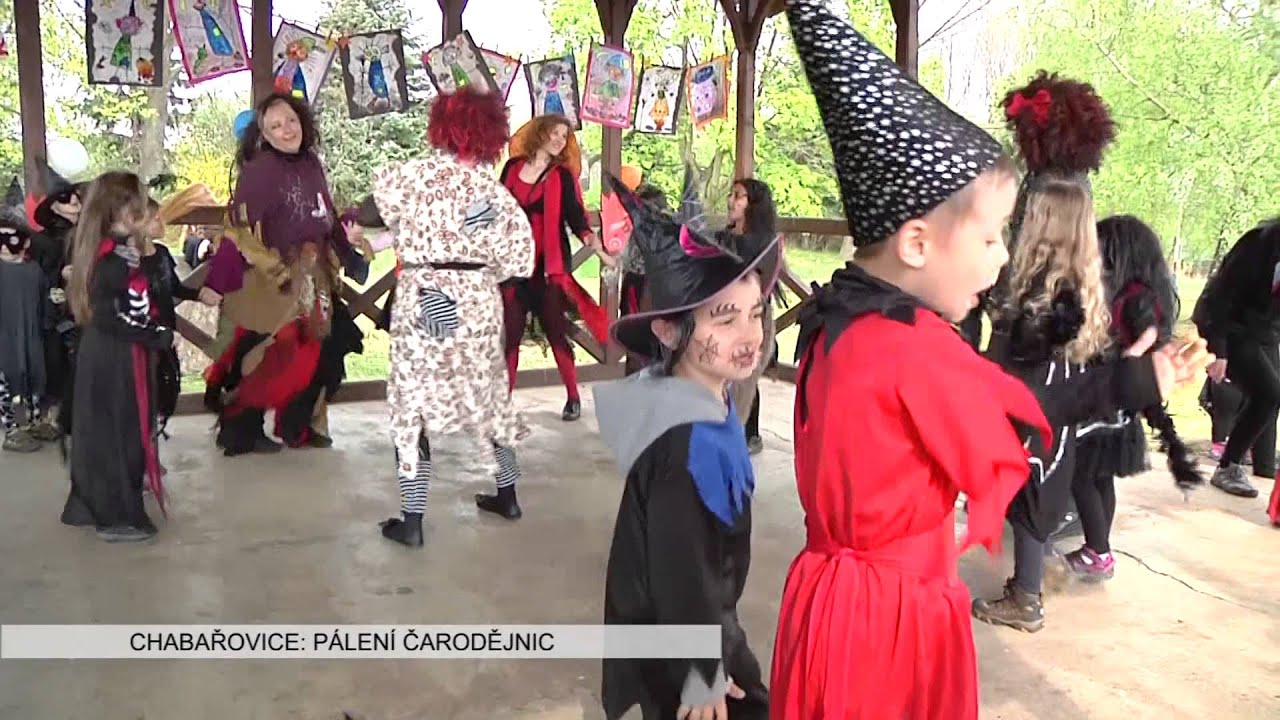CHABAŘOVICE: Pálení čarodějnic