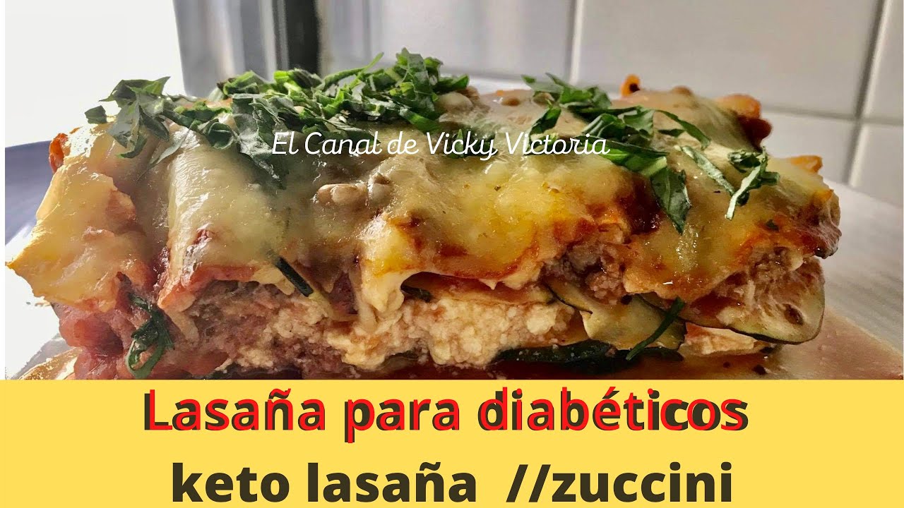 Lasagna KETO, perfecta para Diabéticos| lasaña sin pasta #comidasaludable #comidadiabeticos