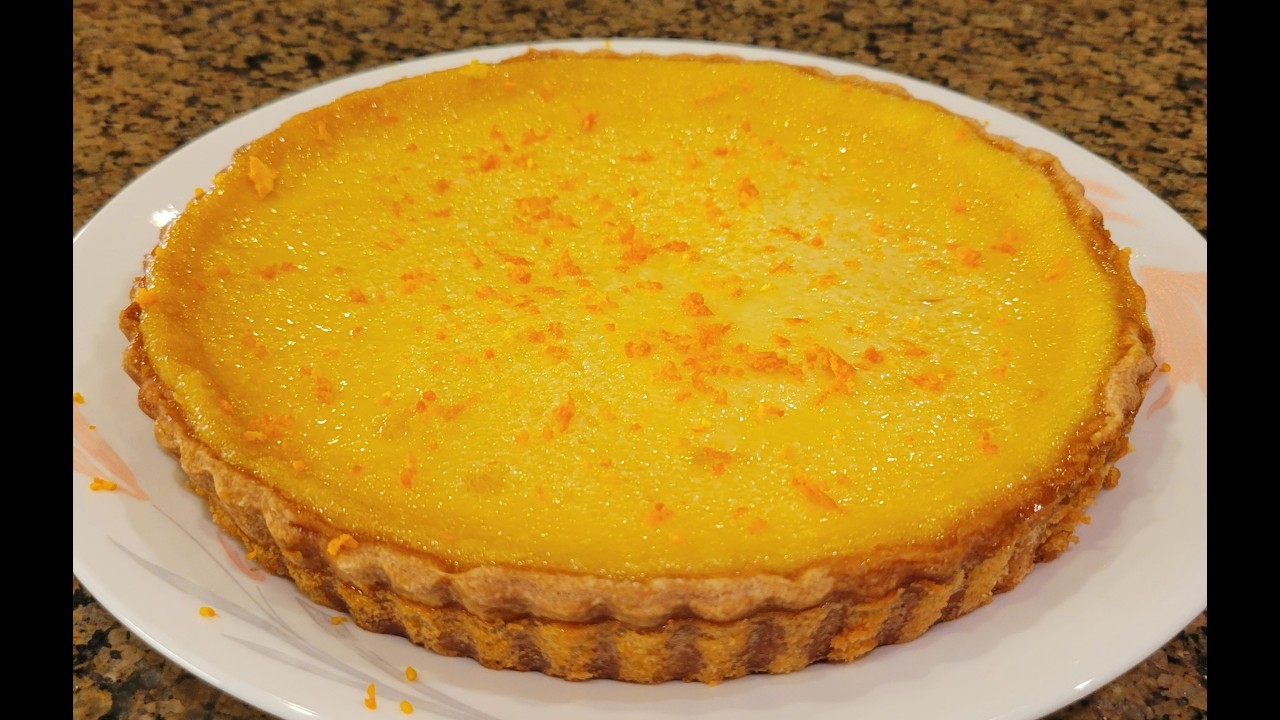 Orange Custard Tart