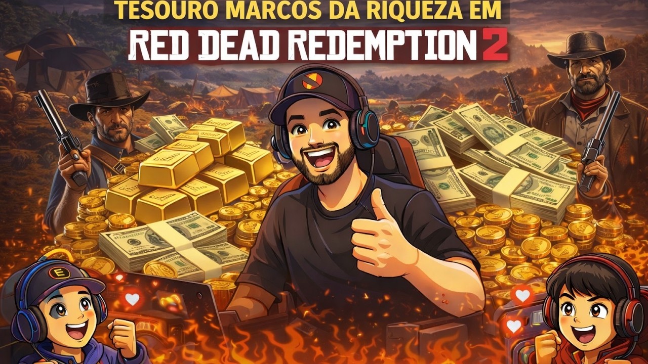 RED DEAD REDEMPTION 2 TESOURO MARCO DA RIQUEZA