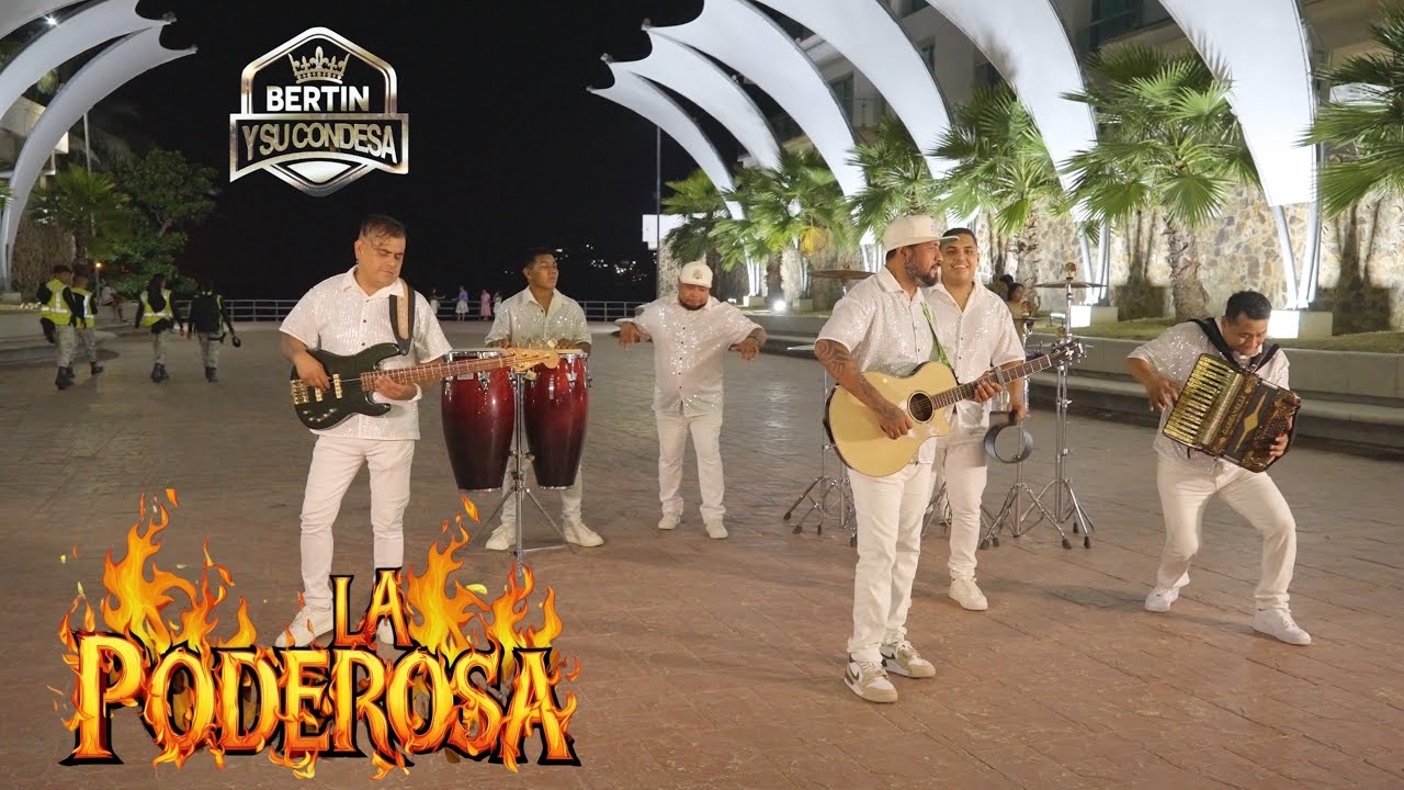 La Poderosa · Bertín y Su Condesa (Mueve tu cuerpower) (Video Oficial)