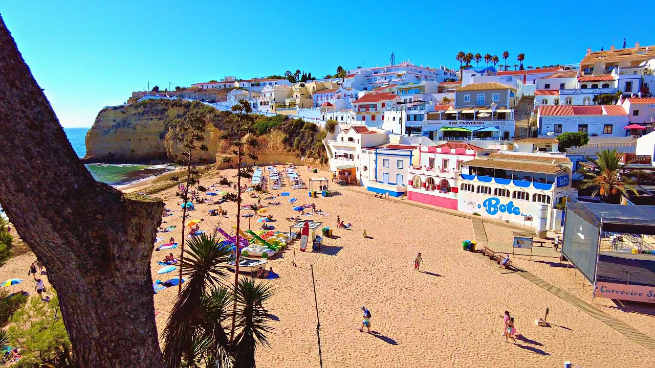 🇵🇹 Carvoeiro, Algarve – September 2023 – Walking Tour 4K
