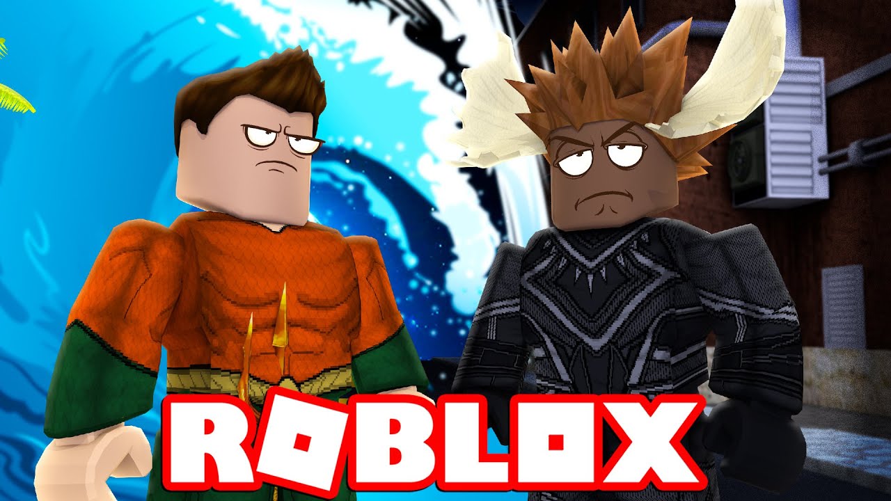 AQUAMAN MOD ELGEN! - Roblox Superhero Tycoon Dansk med ComKean og Den Mandige Elg