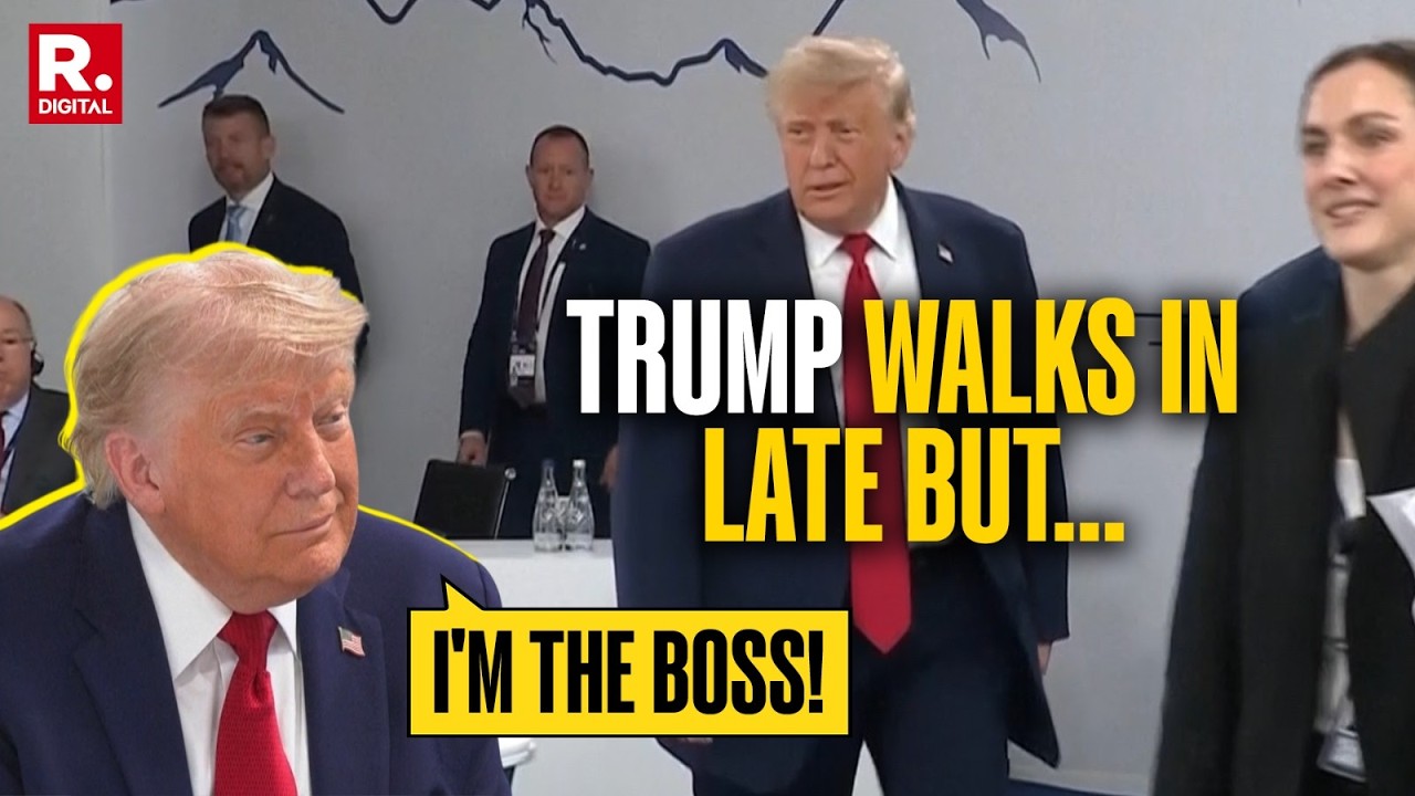 Shocking Reaction of World Leaders As U.S President Donald Trump Turns Up Late