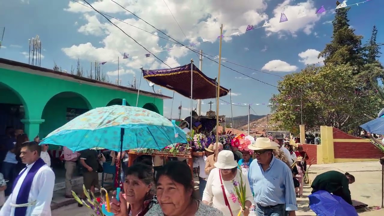 San Miguel Papalutla, Oaxaca 2026.  Procesión 3