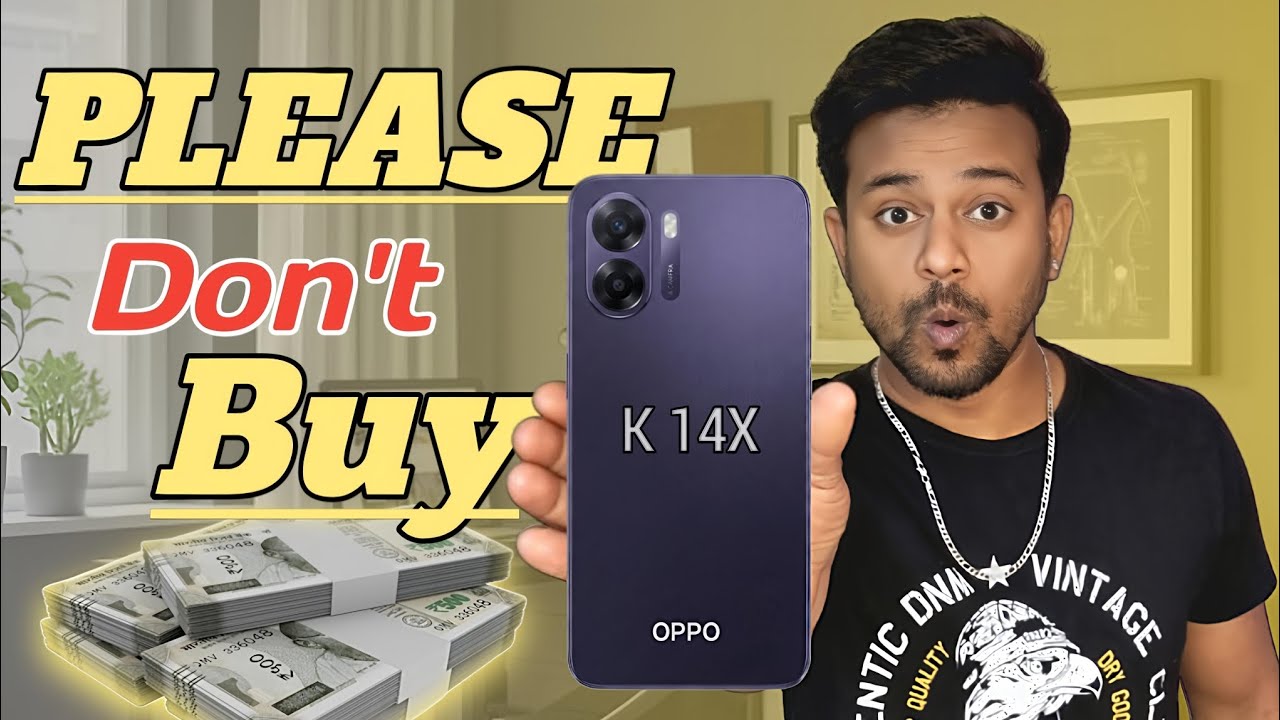 YE GALTI MAT KARNA||😱OPPO K14X REVIEW||DON'T WASTE YOUR MONEY💰