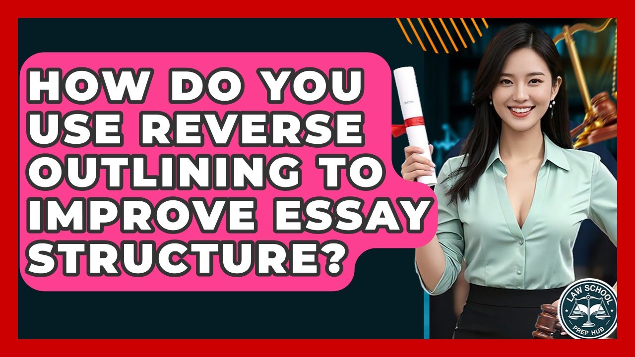 How Do You Use Reverse Outlining To Improve Essay Structure? - Law School Prep Hub