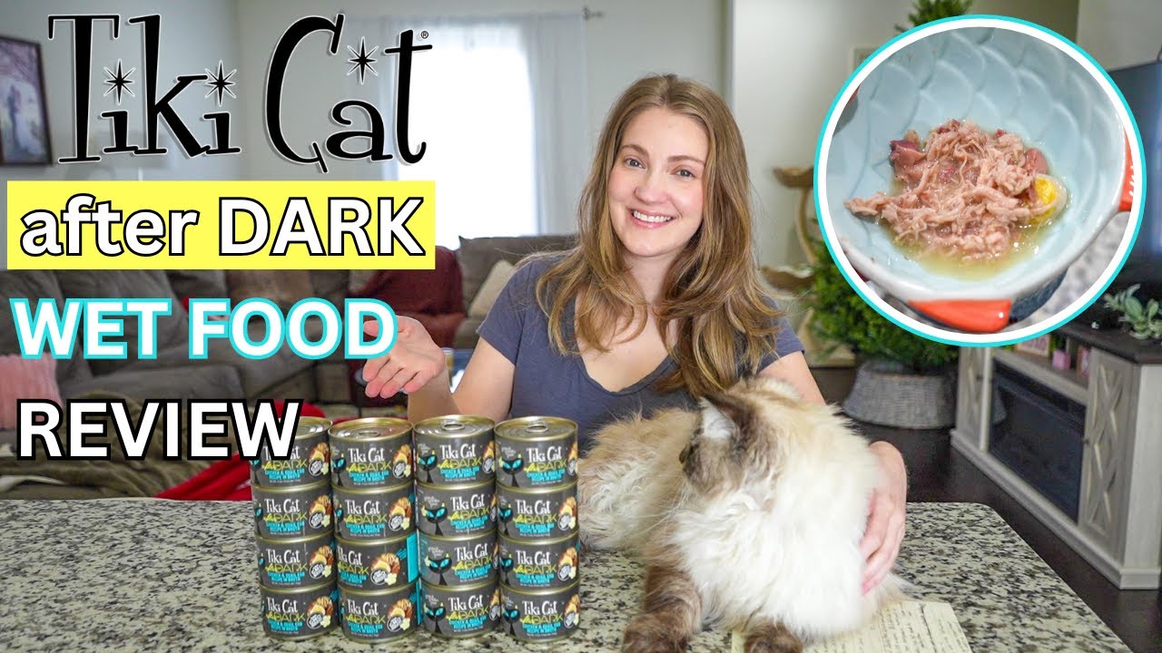 Обзор влажного корма для кошек Tiki Cat After Dark