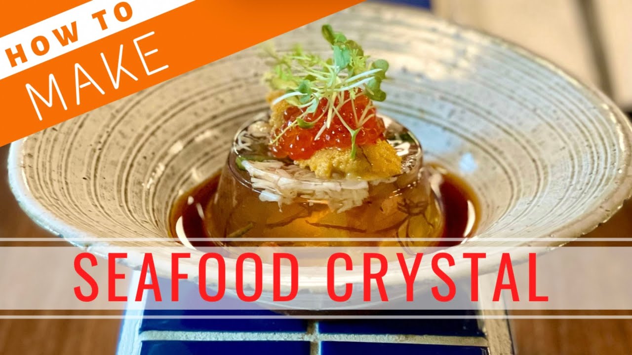 How to Make Seafood Crystal【Sushi Chef Eye View】