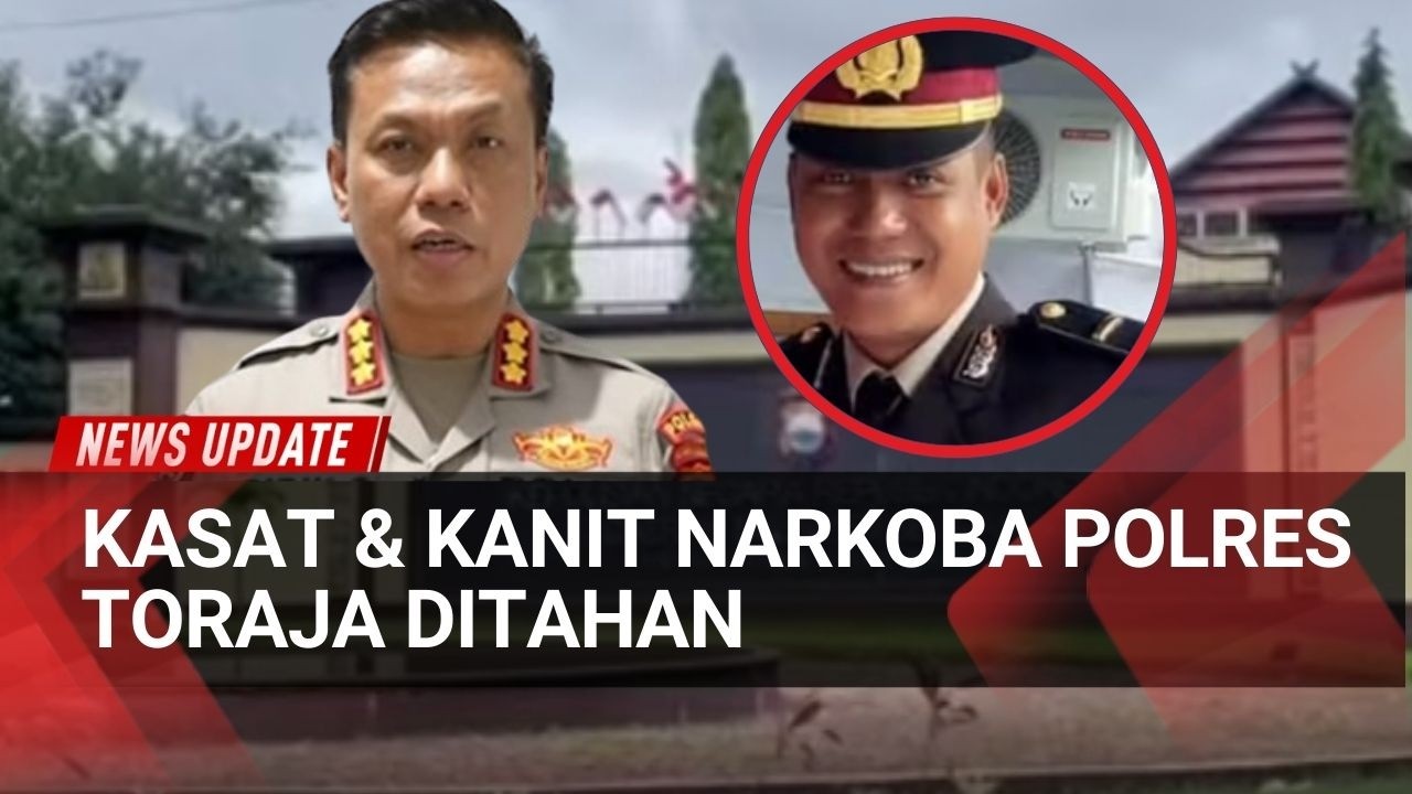 Dugaan Terima Upeti, Kasat Narkoba Polres Toraja Ditahan