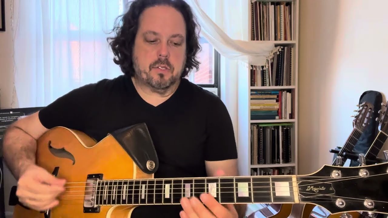 Nat Janoff - My Shining Hour -Part 1 - A Section ideas for improvisation