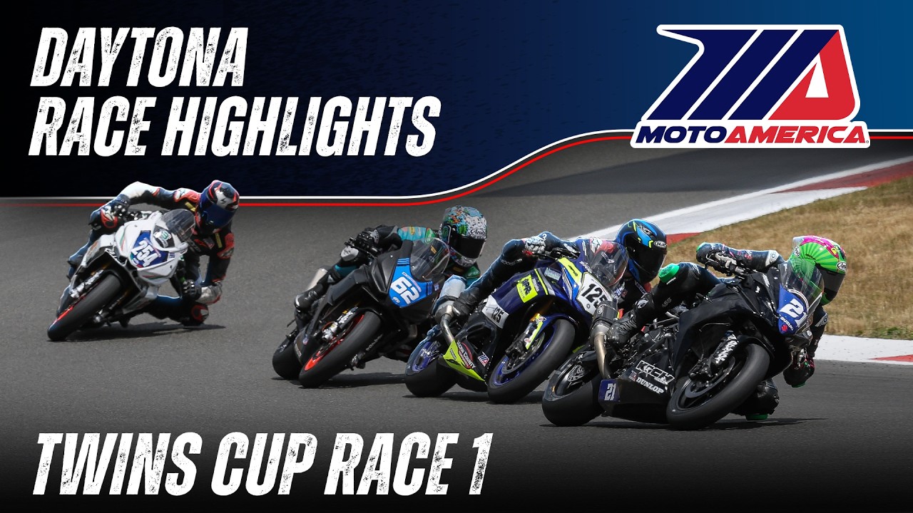 Первая гонка серии Twins Cup в Дайтоне в 2026 году - основные моменты | MotoAmerica