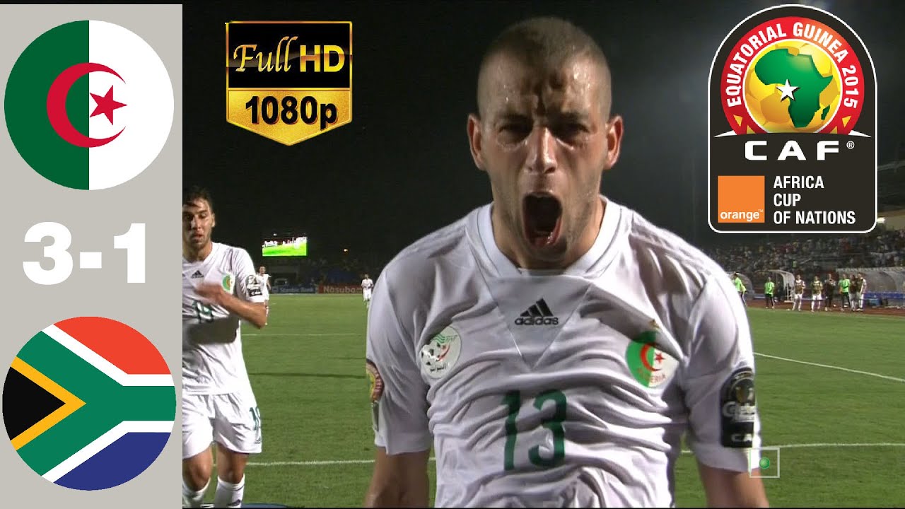 متعة و قوة و إثارة في ملخص مباراة الجزائر و جنوب أفريقيا كأس الأمم الأفريقية 2015