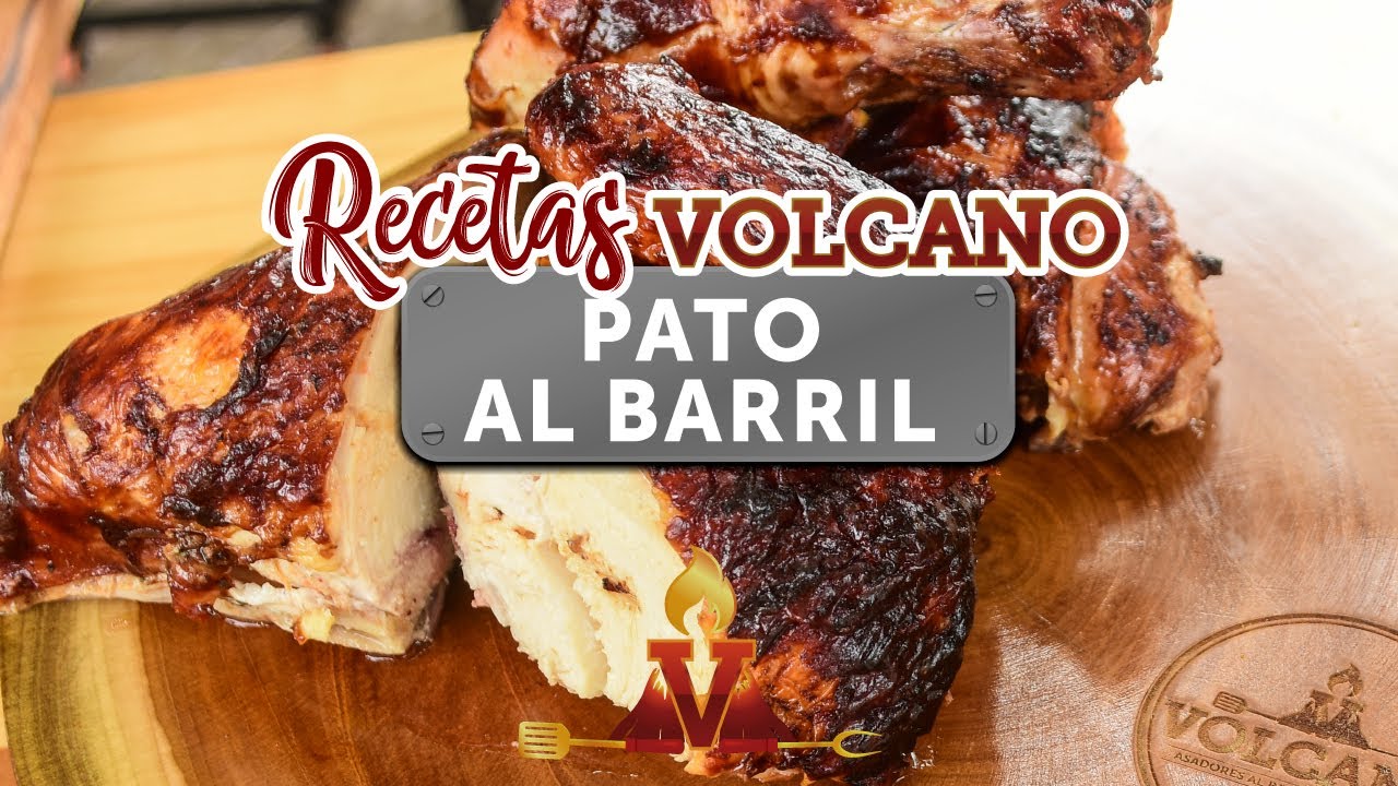 Pato al barril con 🌋 Volcano Asadores 🔥