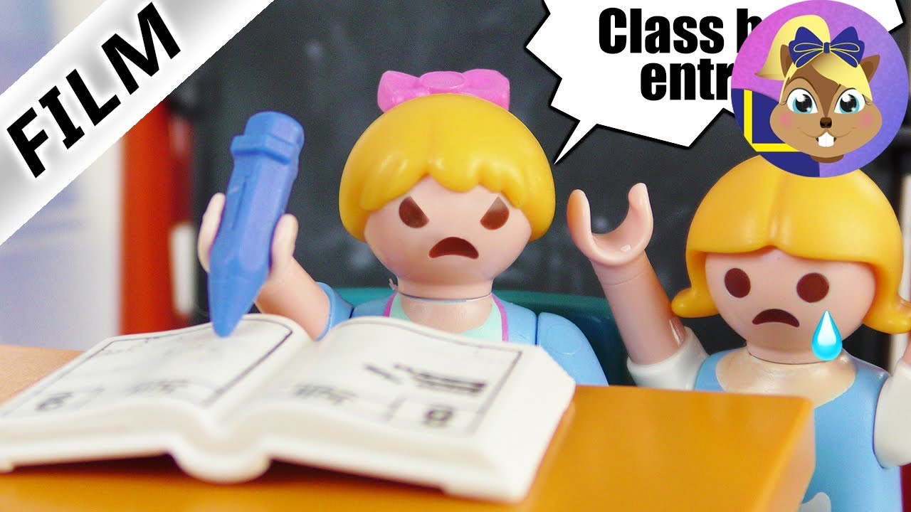 Playmobil film: Hannah som sträng skolfröken - ingen kommer undan!