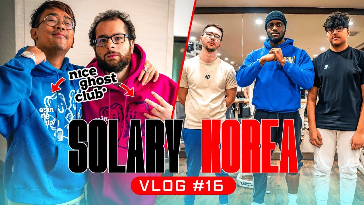 SHOPPING DE LUXE CORÉEN, LE NICE GHOST CLUB, JOEL COACH WAKZ À LA MUSCU - VLOG SOLARY KOREA #16