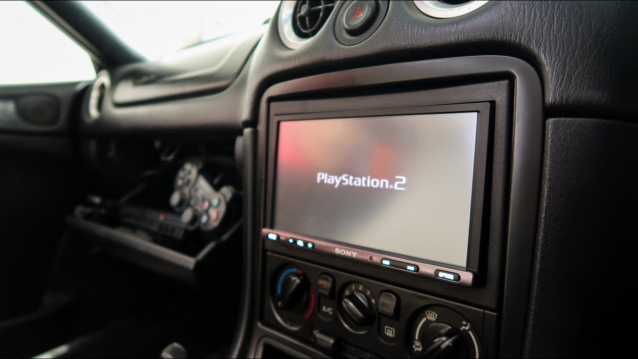 How to Install a PS2 in your Car!