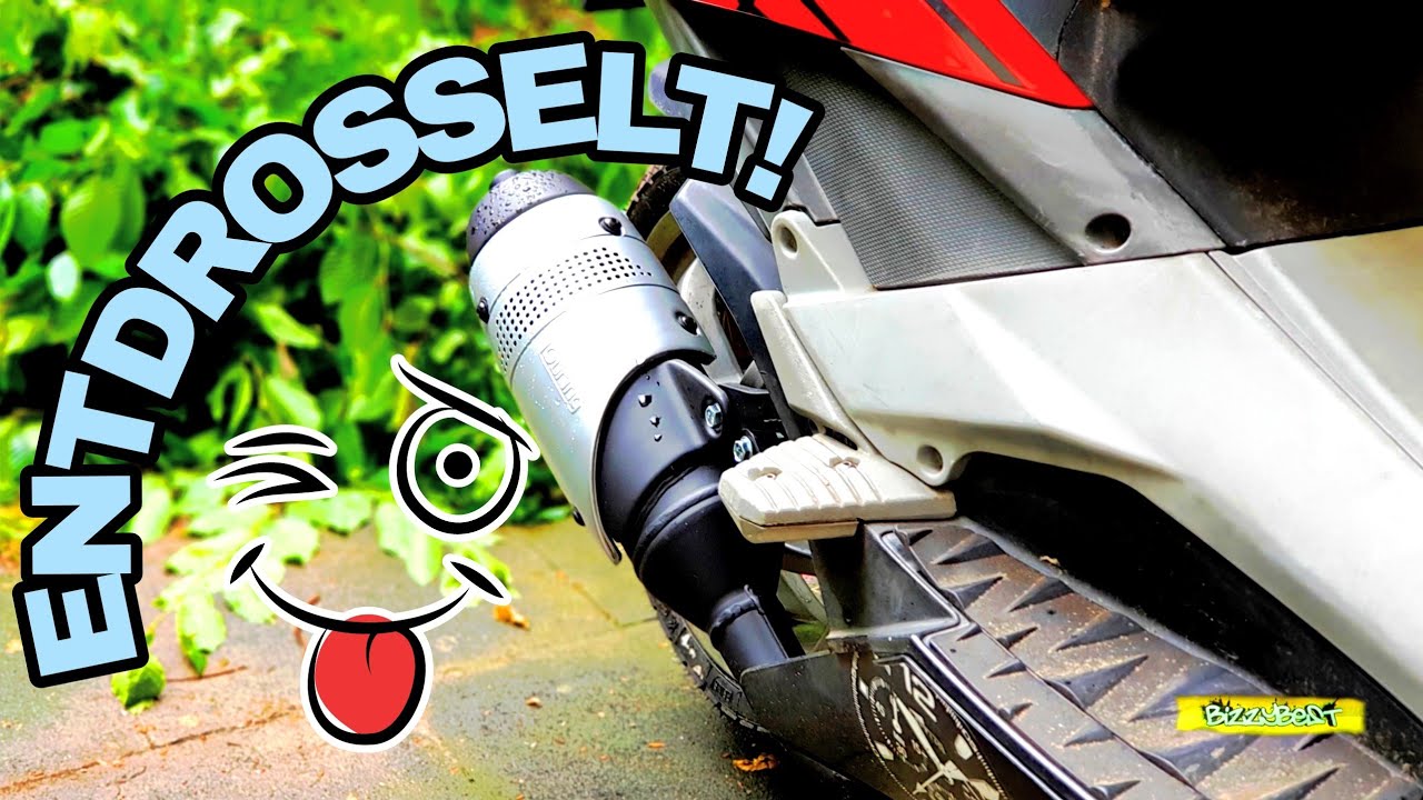 🔴 Roller Auspuff ENTDROSSELN | Leovince Touring | So wird es gemacht! 😎