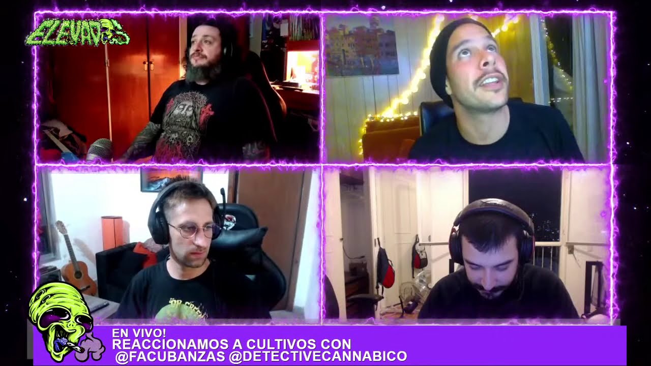 ELEVADOS TV REACCION A CULTIVOS CON @FacuBanzas @detectivecannabico @BATA_SATIVA
