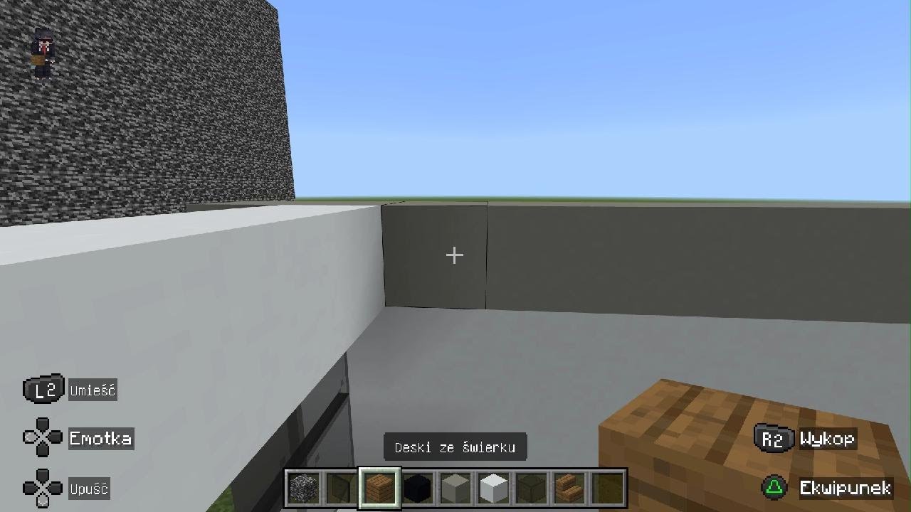 Minecraft  seria zawodowa budujemy domki                ja vs Mateusz