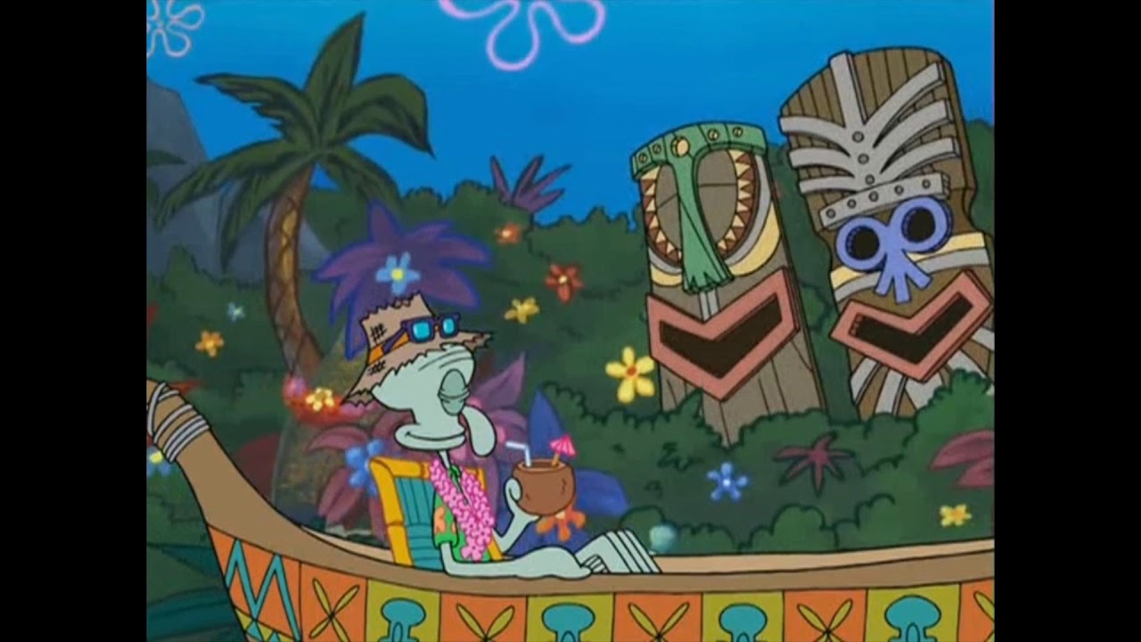 SpongeBob Music: Squidward's Tiki Land (Instrumental)