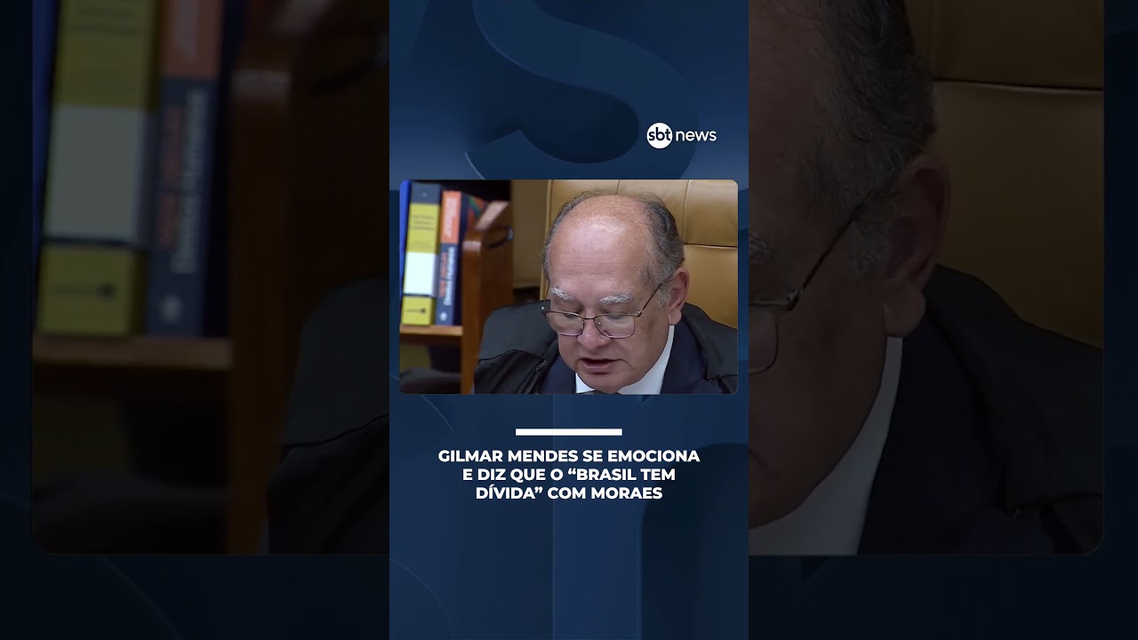 Gilmar Mendes se emociona e diz que o 