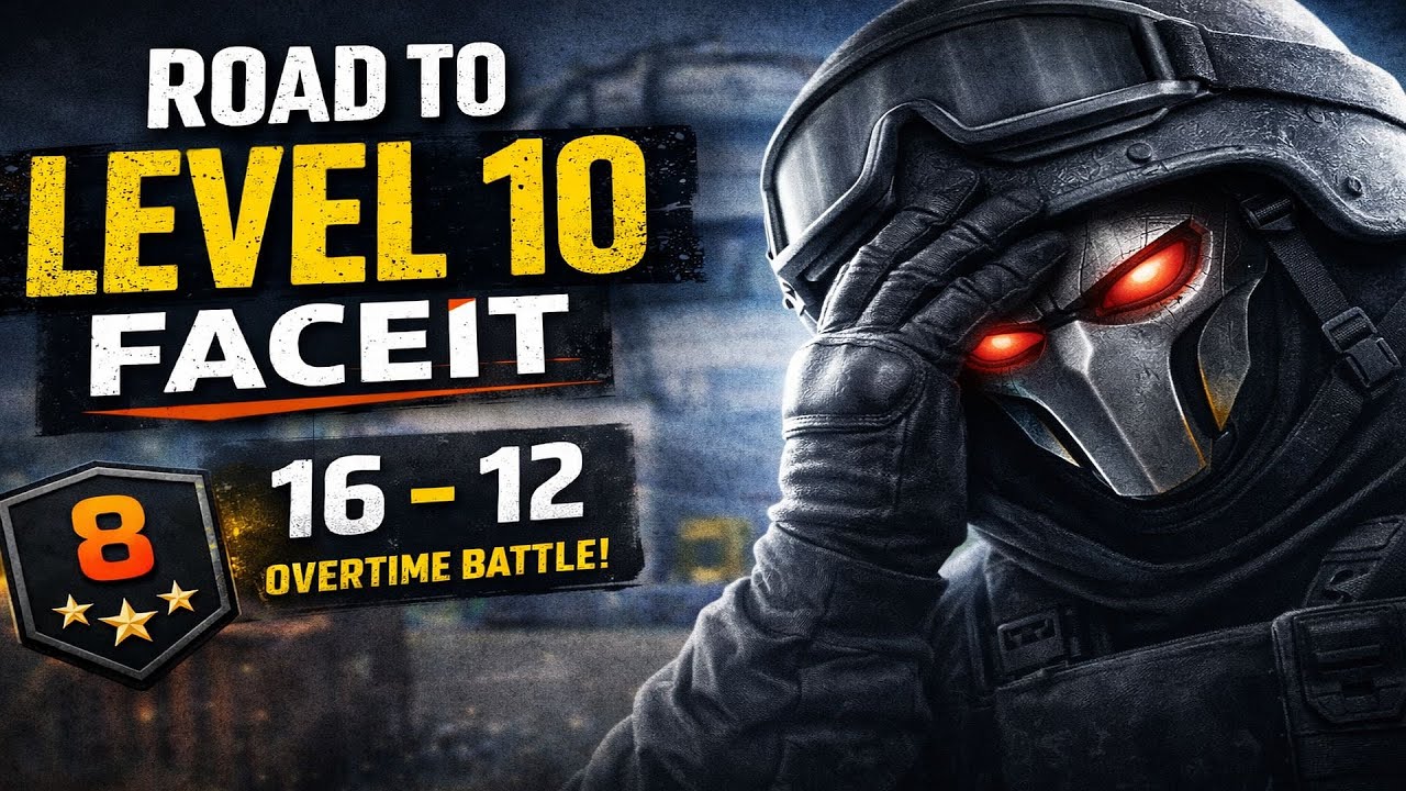 Level 8 Is Brutal… But We Won (Overtime Nuke) #cs2