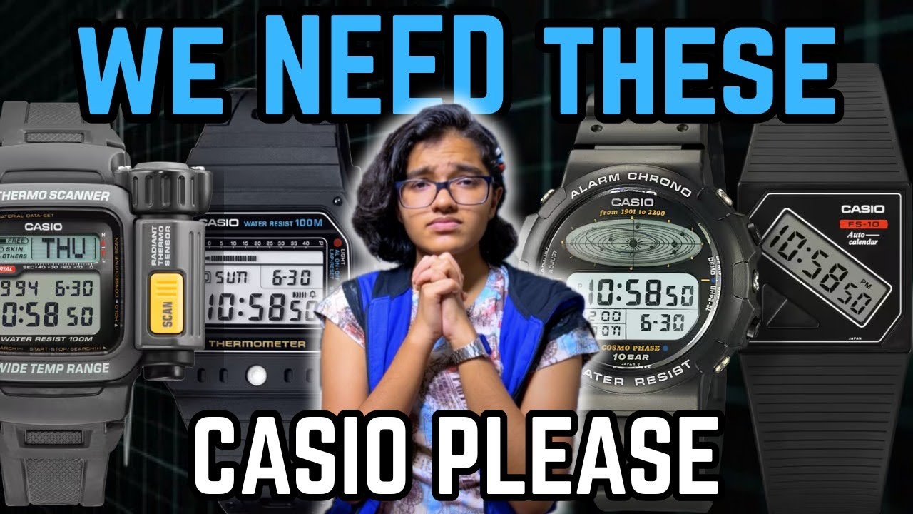 Watches CASIO NEEDS to bring BACK (India 2025)