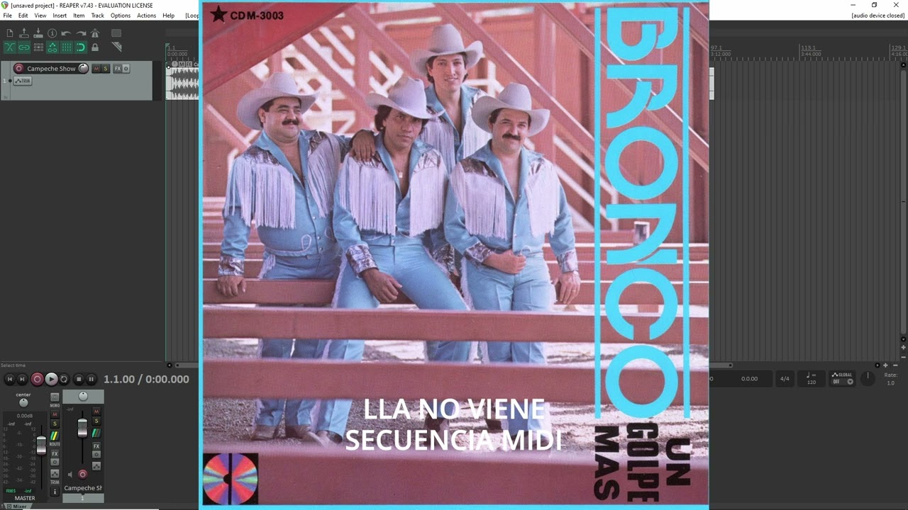 Lla No Viene Bronco Secuencias Midi