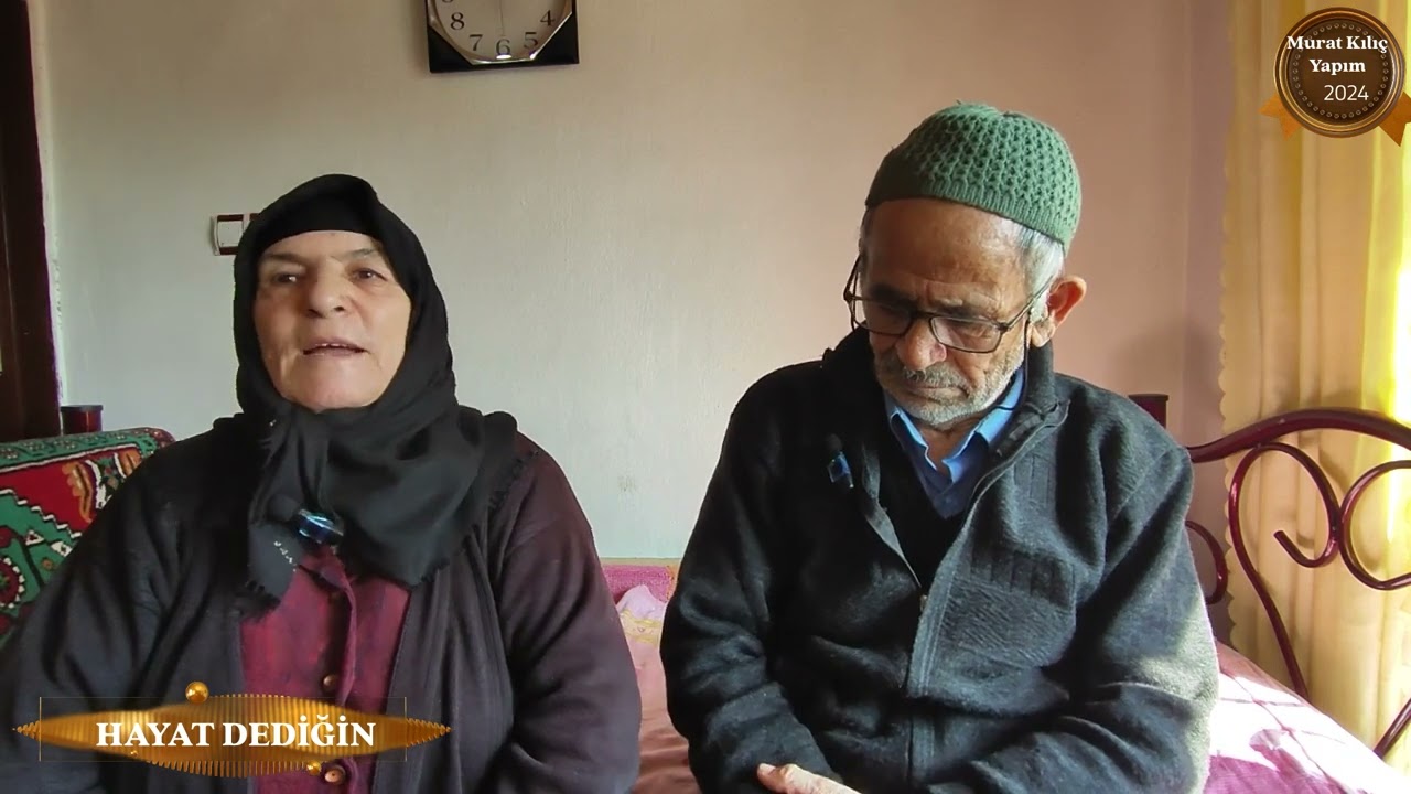 Hayat dediğin.Muharrem ve Ayşe Yıldırım.Isparta/Şarkikaraağaç/Fakılar Köyü