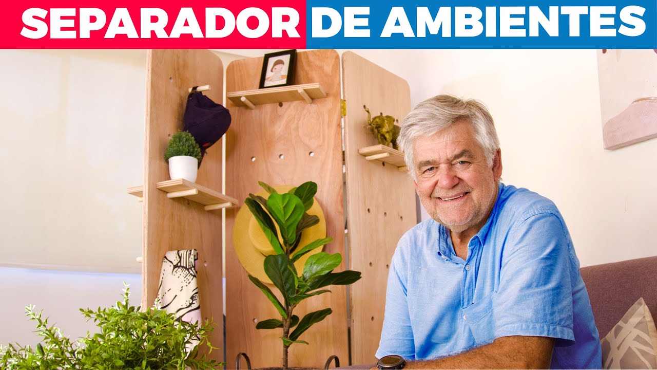 Cómo hacer un separador de ambientes de madera