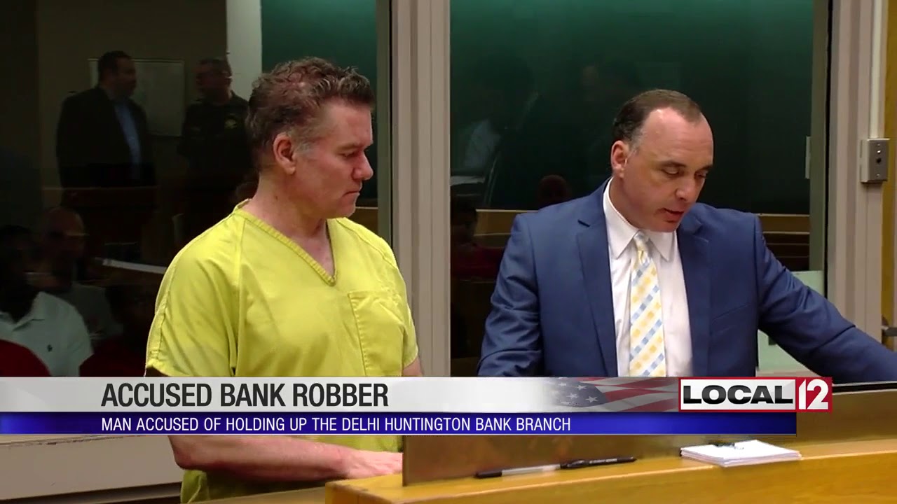 Attorney: Delhi Twp. bank robbery suspect suffers from depression