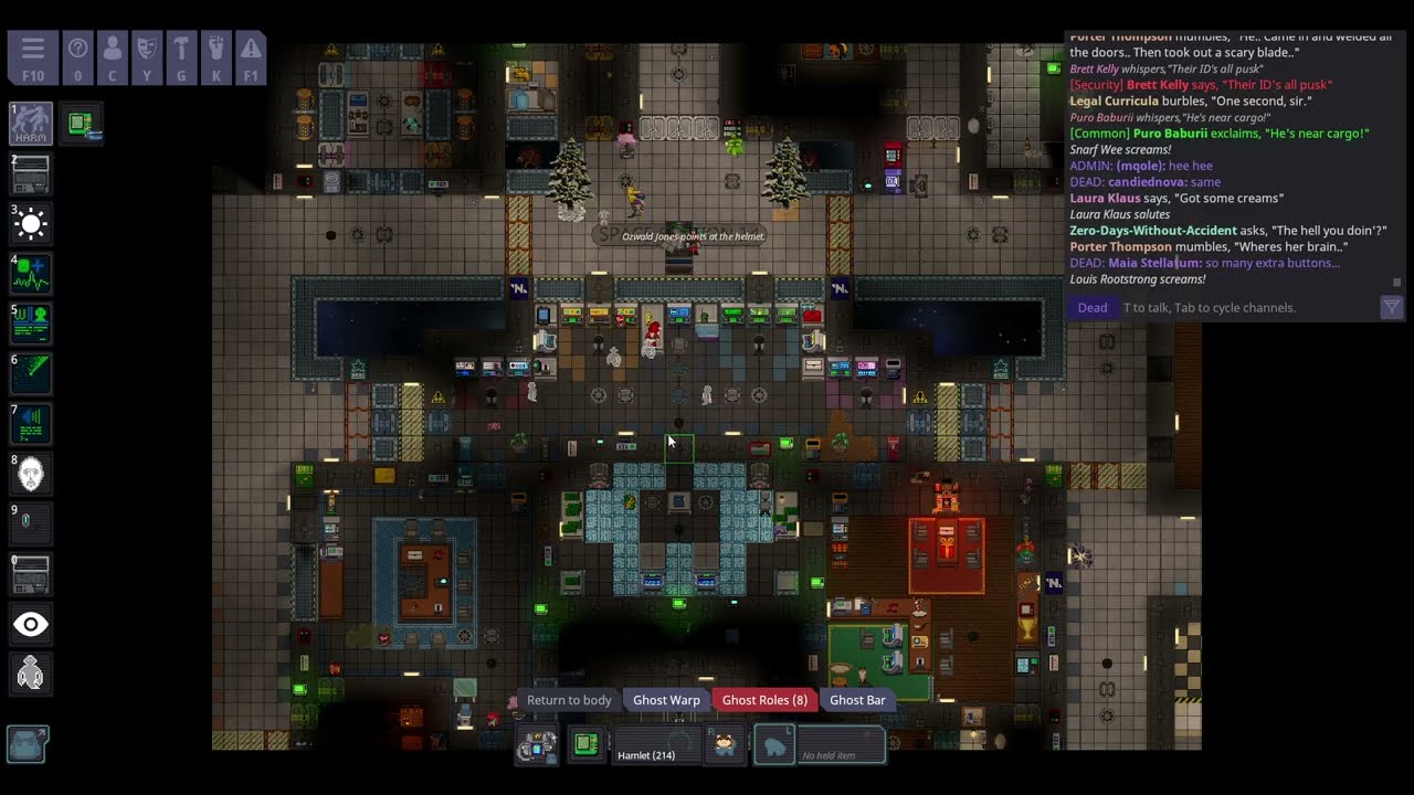 [SS14] but EVERY ghost is ADMIN ghost (Full round)