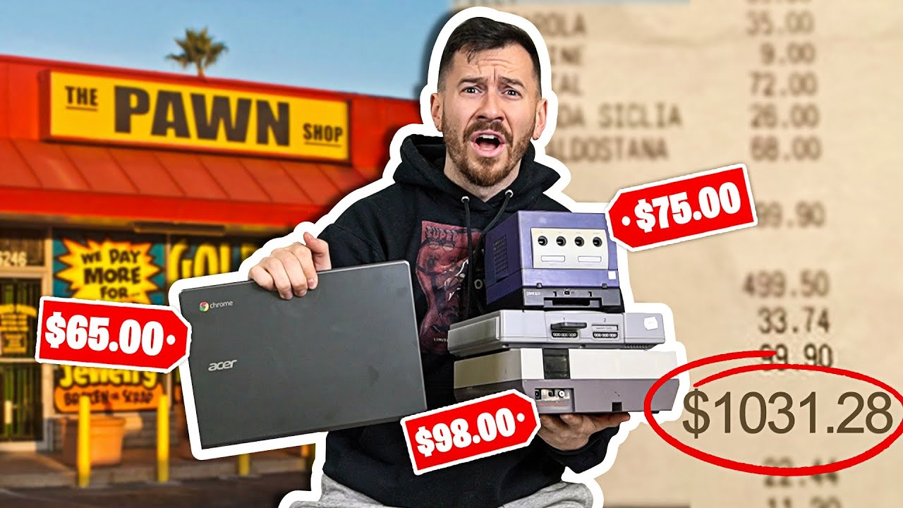 I Bought $1,000 Worth of Tech From A Pawn Shop!!