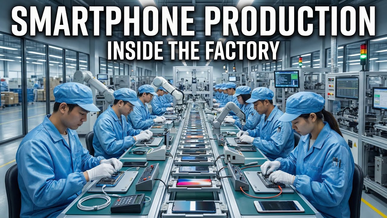 From Sand to Smartphone: The Complete Manufacturing Process (Full Process)