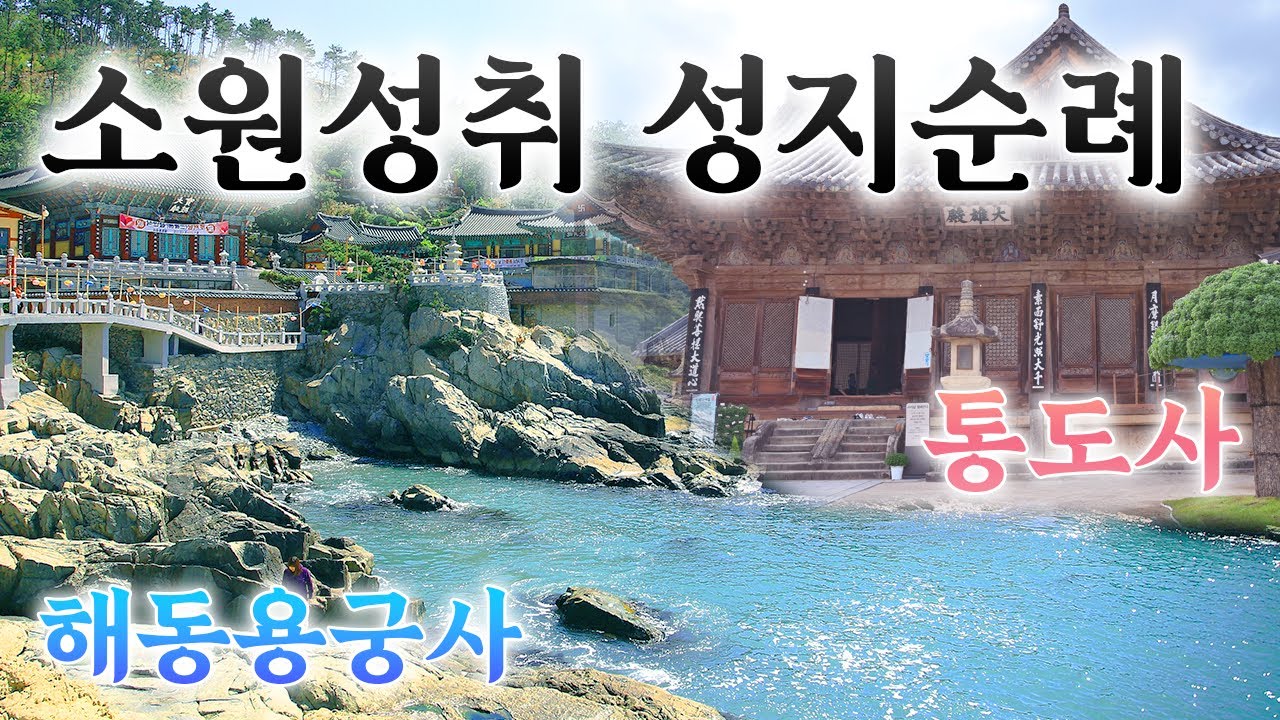 월정사 소원성취 성지순례 - 통도사, 해동용궁사 | 하루 900km의 여정 #통도사 #해동용궁사 #월정사