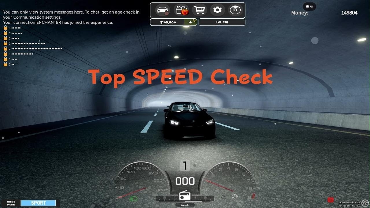 Top SPEED Check
