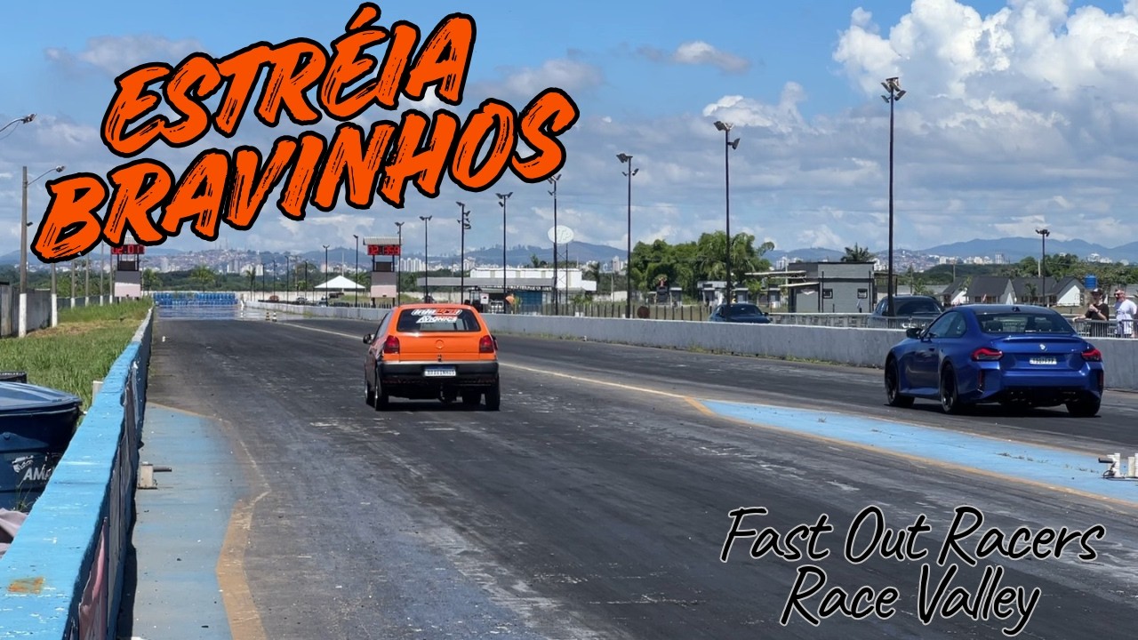 PRIMEIRA VEZ NA ARRANCADA - Estréia do Gol Turbo no Race Valley