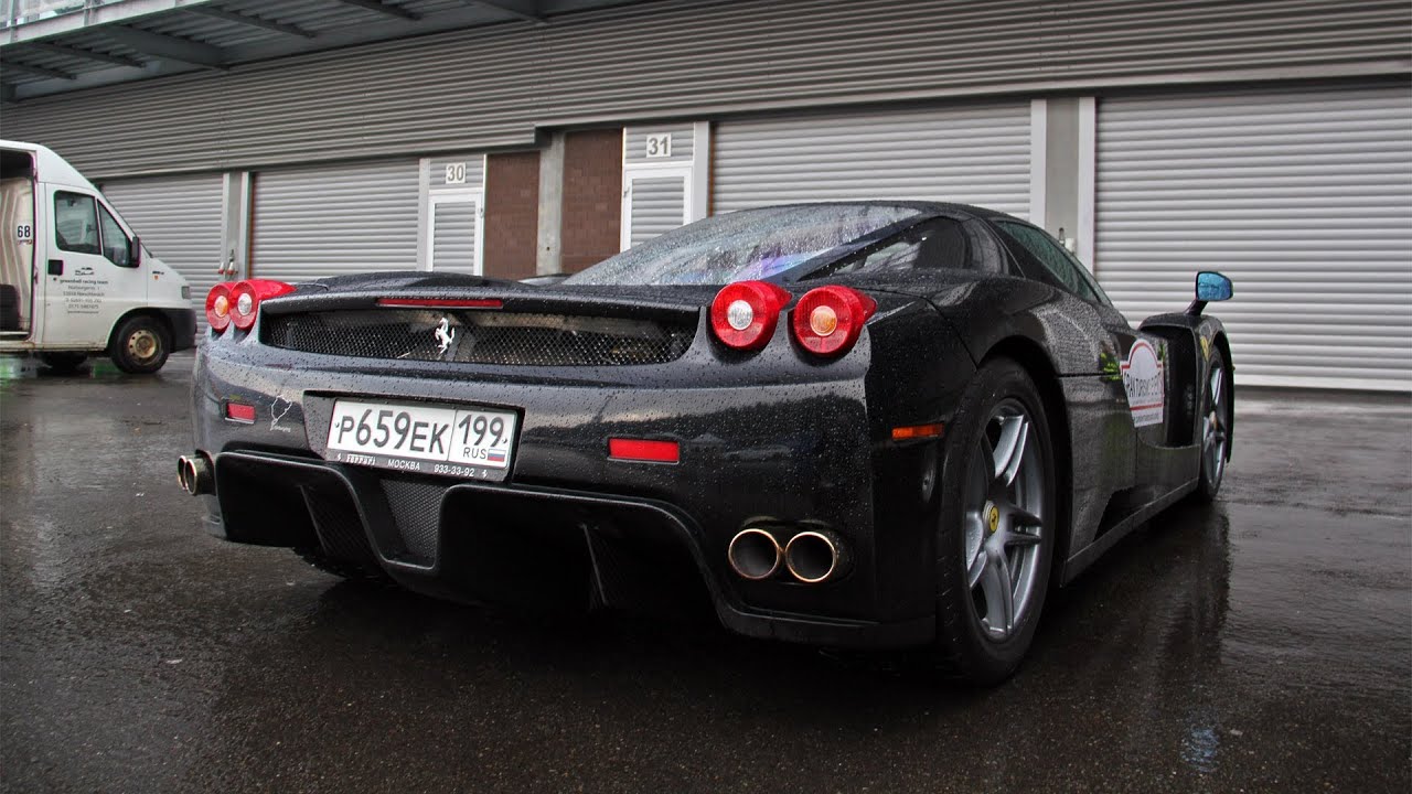 Ferrari Enzo w/ Fuchs exhaust!! LOUD SOUNDS!!